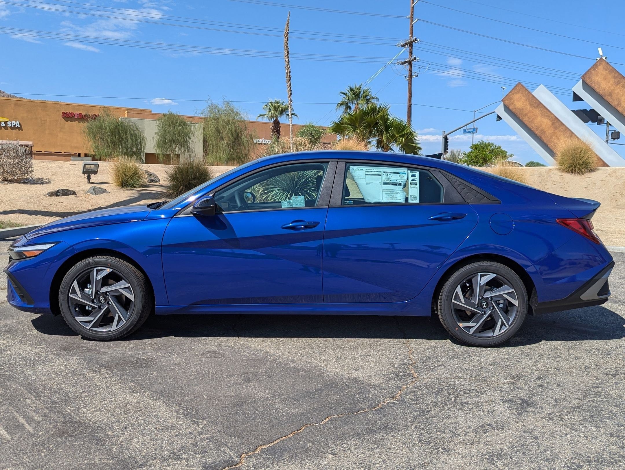 Certified 2025 Hyundai Elantra SEL with VIN KMHLM4DG3SU874110 for sale in La Quinta, CA