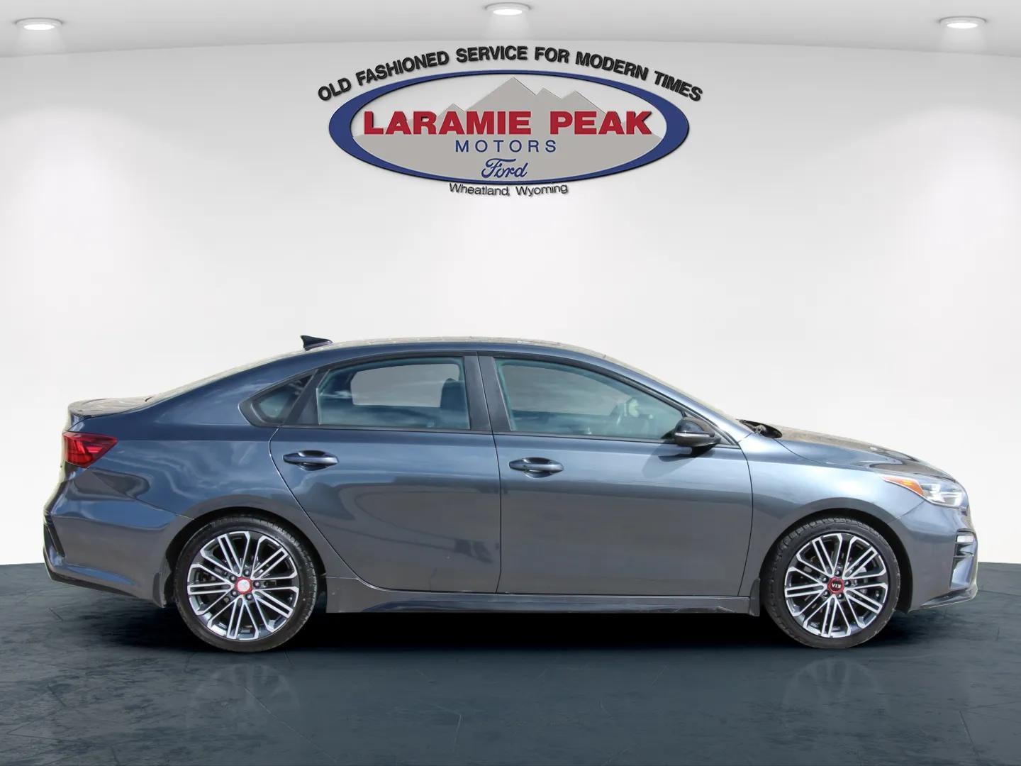 Used 2020 Kia FORTE GT with VIN 3KPF44AC4LE138392 for sale in Wheatland, WY