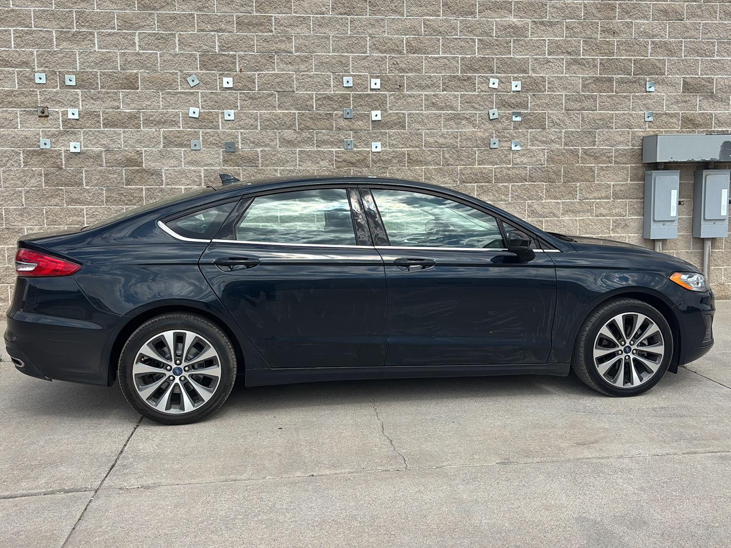 Used 2020 Ford Fusion SE with VIN 3FA6P0T91LR178252 for sale in Wheatland, WY