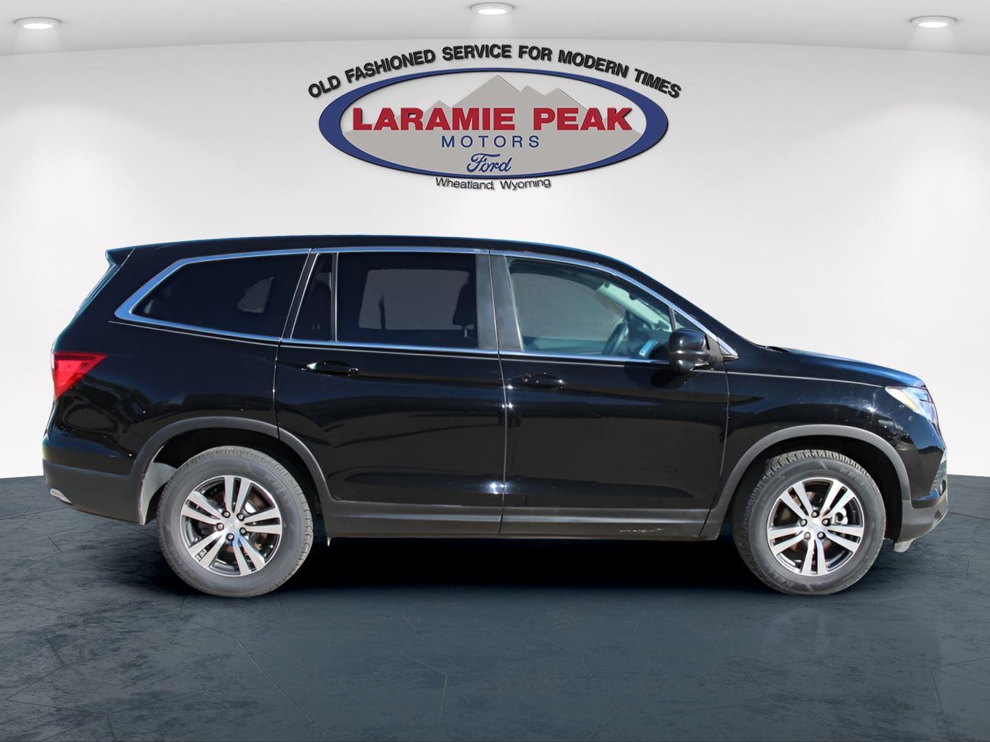 Used 2017 Honda Pilot EX-L with VIN 5FNYF6H73HB033349 for sale in Wheatland, WY