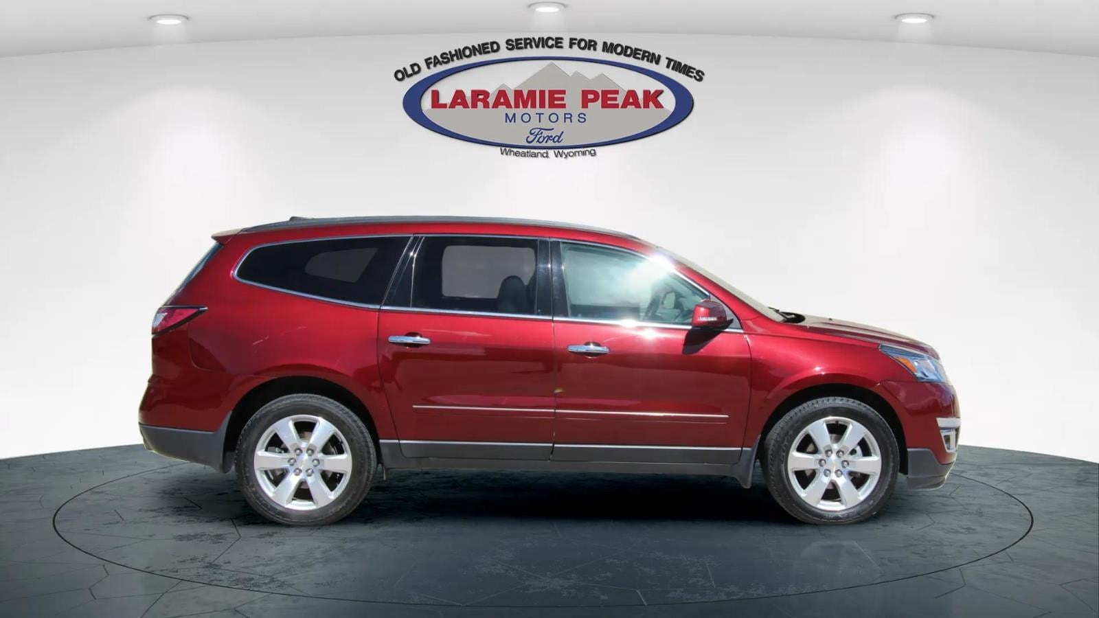 Used 2016 Chevrolet Traverse LTZ with VIN 1GNKVJKD2GJ340147 for sale in Wheatland, WY