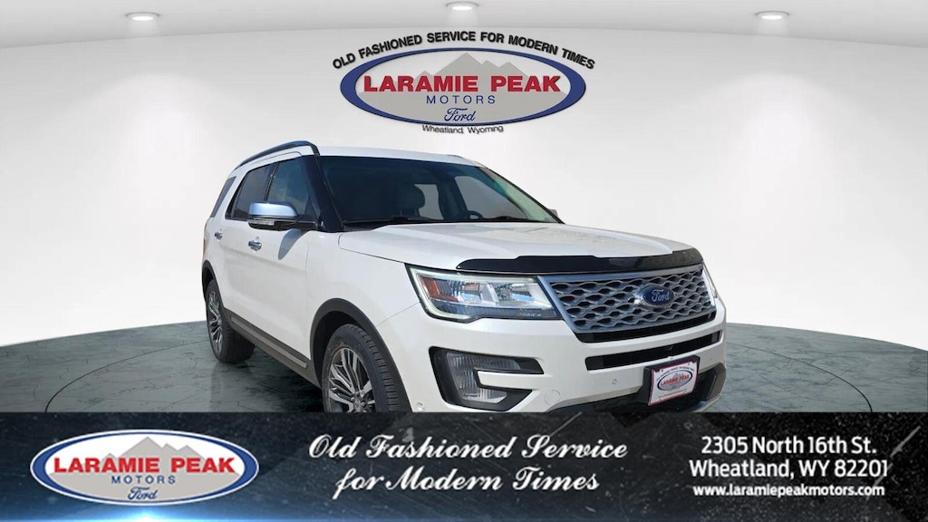 Used 2017 Ford Explorer Platinum SUV