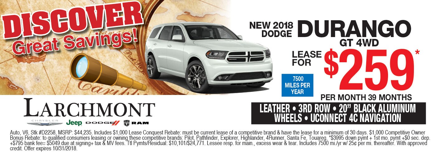 New & Used Cars Larchmont Chrysler Dodge Larchmont, NY