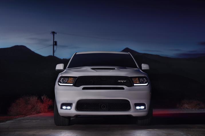2018 Dodge Durango SRT White Front Exterior 2018 Dodge Durango SRT White Front Exterior