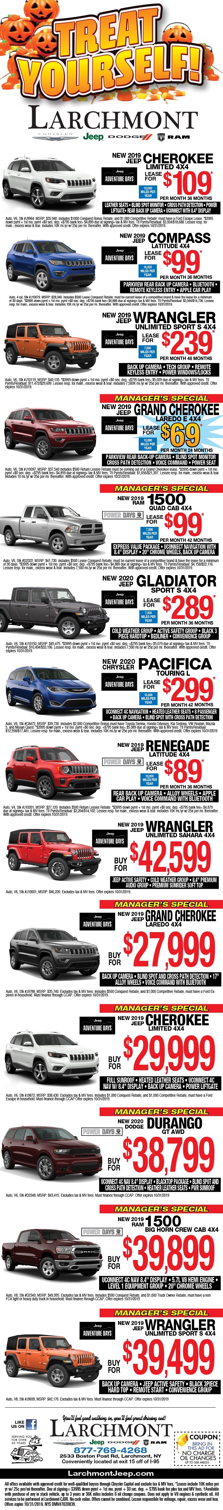 New Car Specials for Sale Larchmont CDJR Yonkers, NY