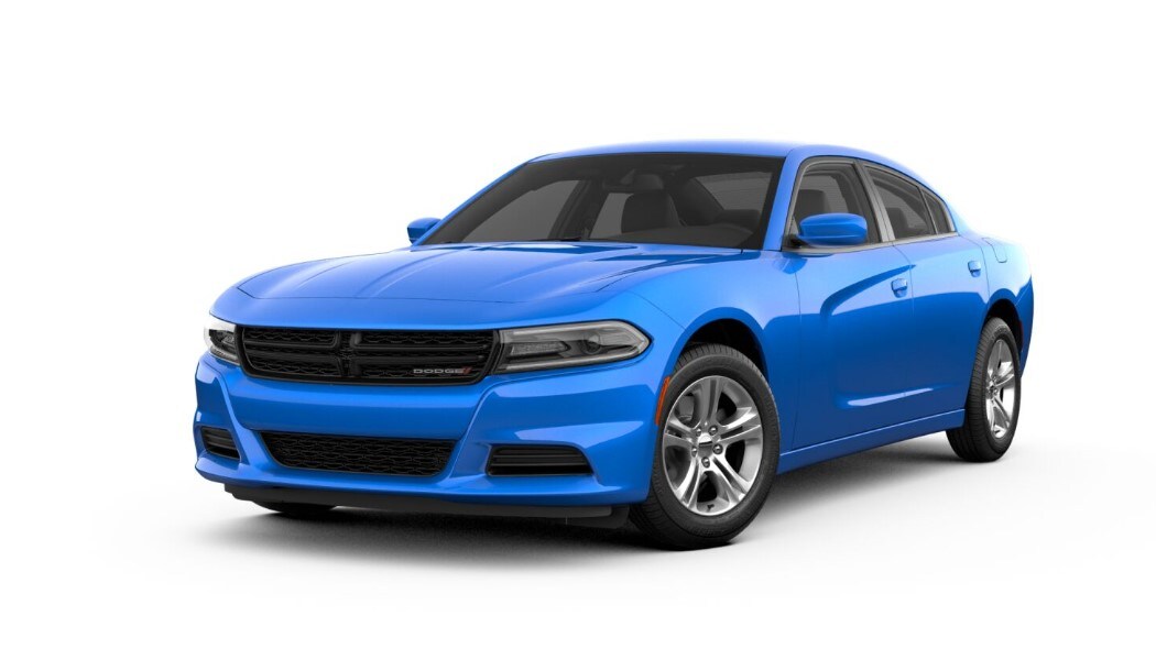 2019 Dodge Charger SXT Blue Front Exterior Picture