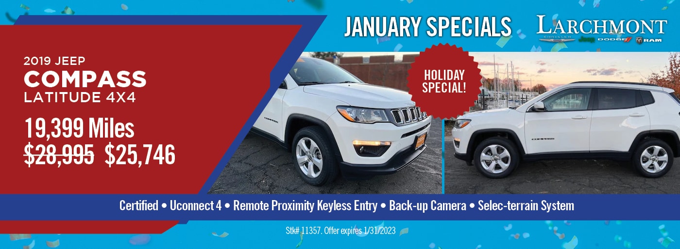 PreOwned Specials Larchmont ChryslerJeepDodge