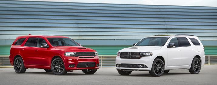 2018 Dodge Durango Front Red and White Exterior 2018 Dodge Durango Front Red and White Exterior