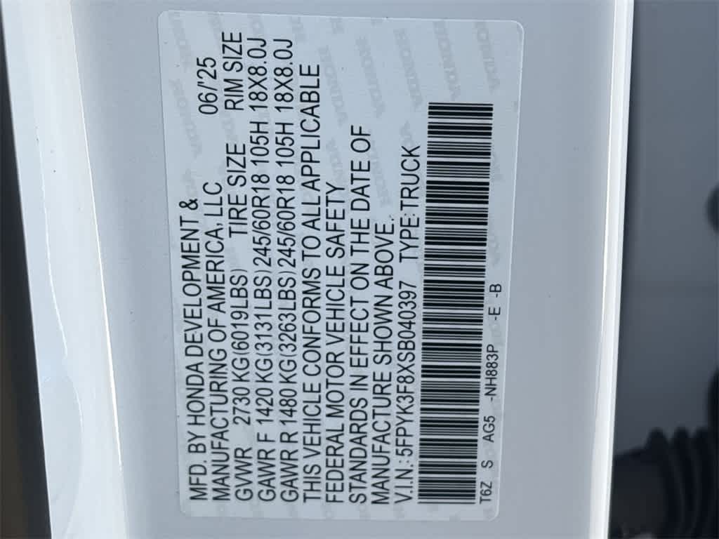 Thumbnail: 2025 Honda Ridgeline - 28