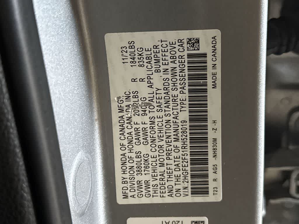 Thumbnail: 2024 Honda Civic - 28