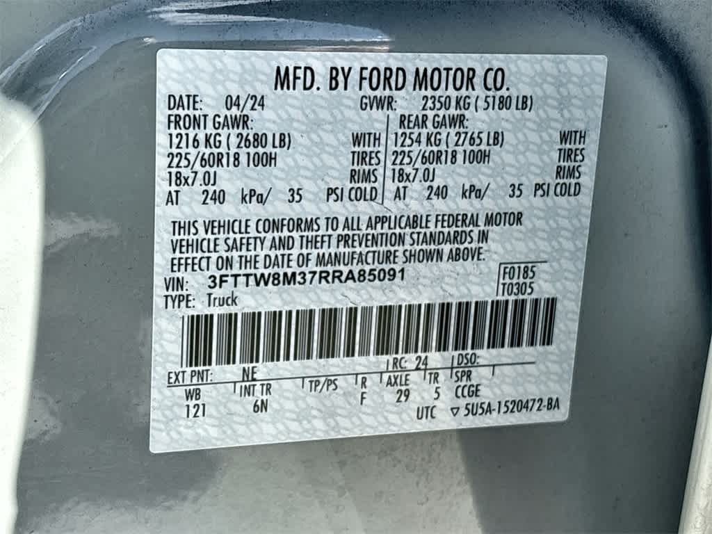 Thumbnail: 2024 Ford Maverick - 28