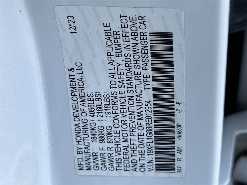 Thumbnail: 2024 Honda Civic - 28