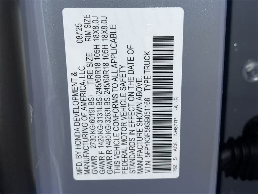 Thumbnail: 2025 Honda Ridgeline - 28