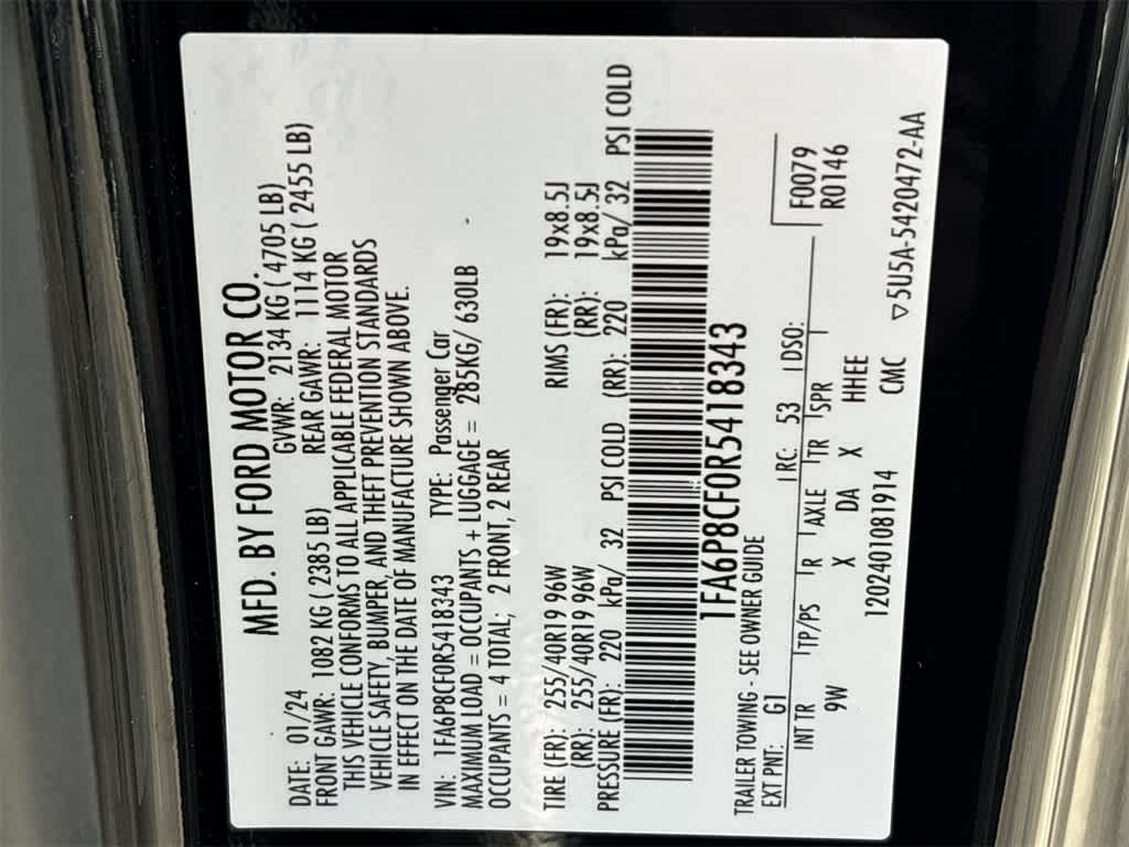 Thumbnail: 2024 Ford Mustang - 28