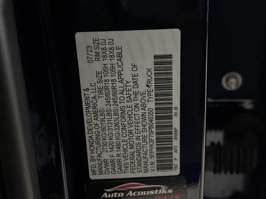 Thumbnail: 2023 Honda Ridgeline - 28