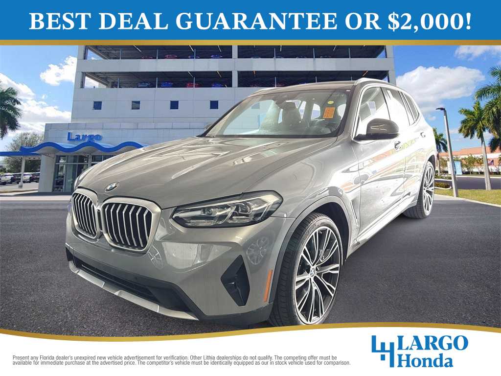 2024 BMW X3 sDrive30i Hero Image