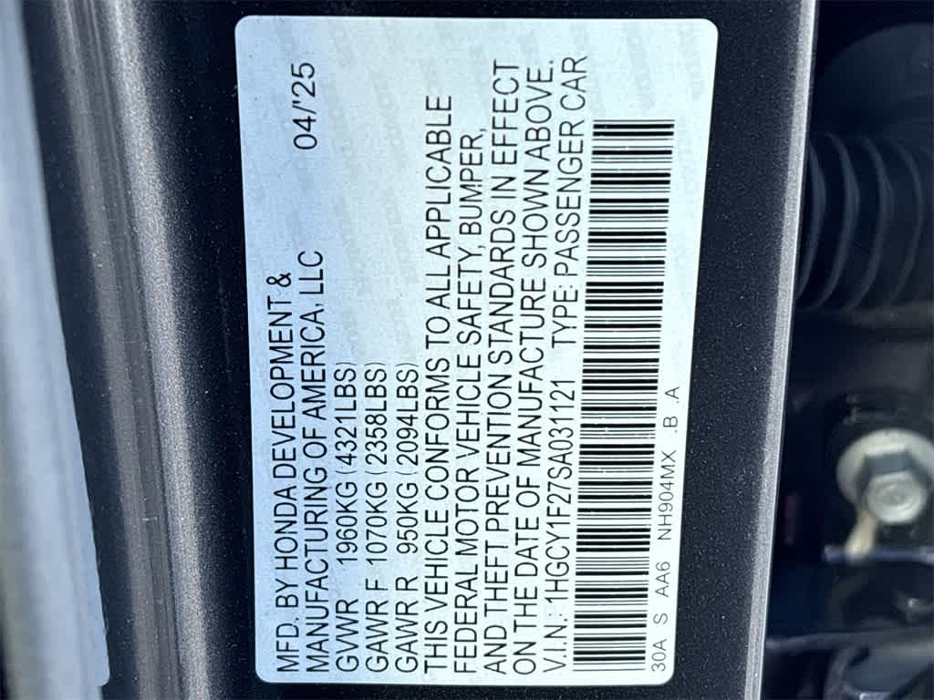 Thumbnail: 2025 Honda Accord - 28