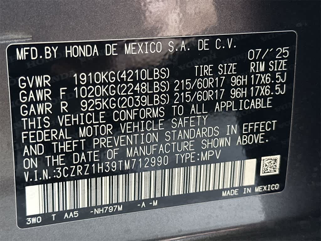 Thumbnail: 2026 Honda HR-V - 28