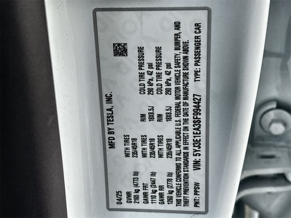 Thumbnail: 2025 Tesla Model 3 - 28