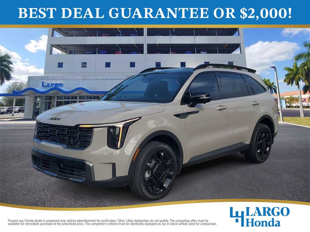 2025 Kia Sorento X-Line S Hero Image