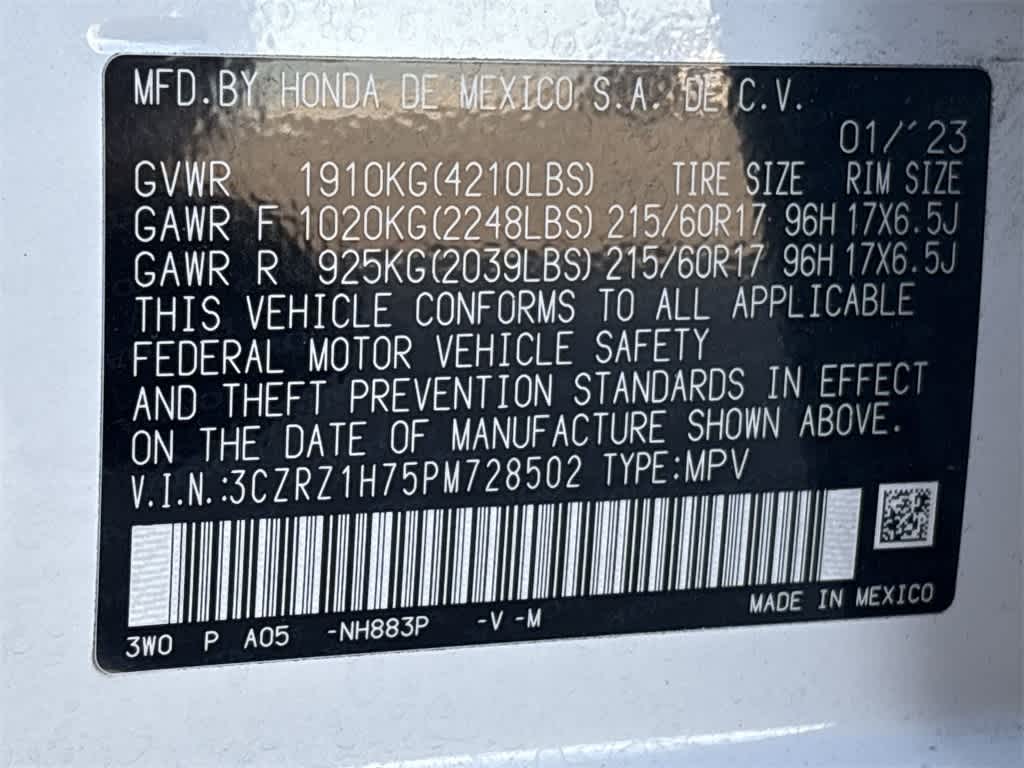 Thumbnail: 2023 Honda HR-V - 28