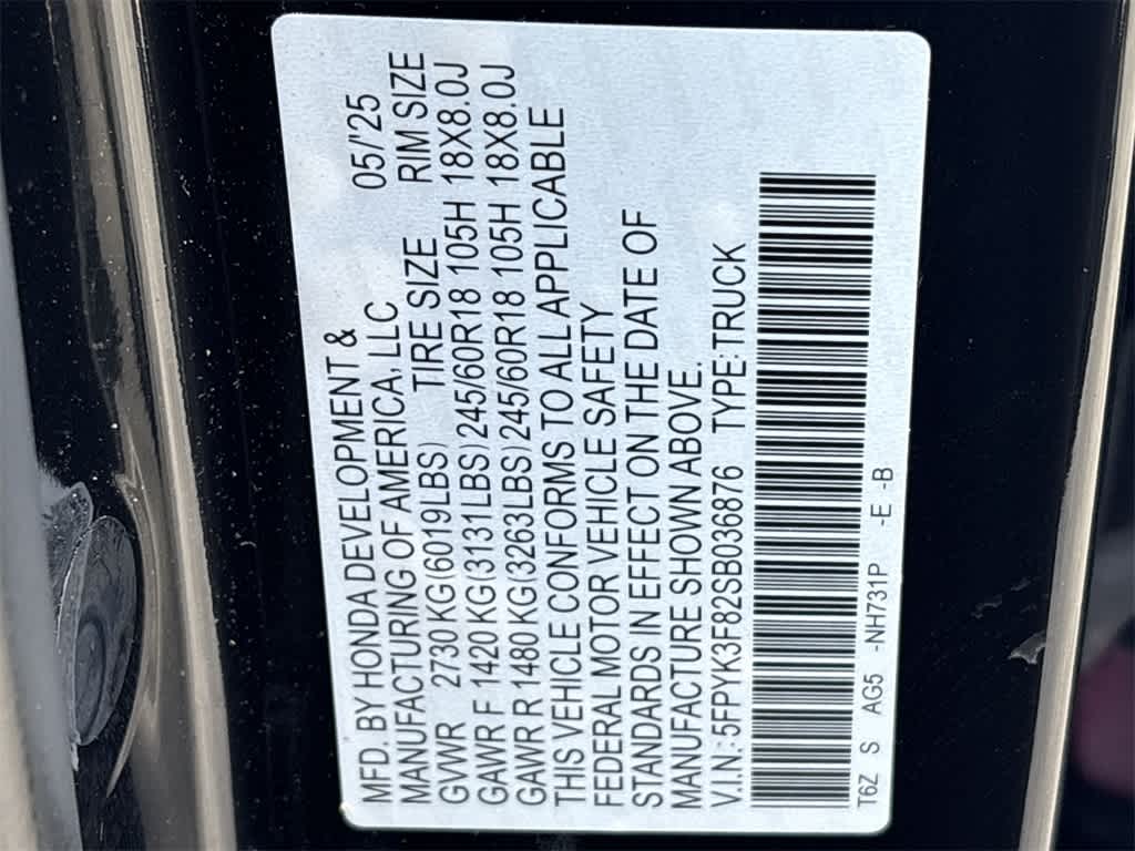 Thumbnail: 2025 Honda Ridgeline - 28