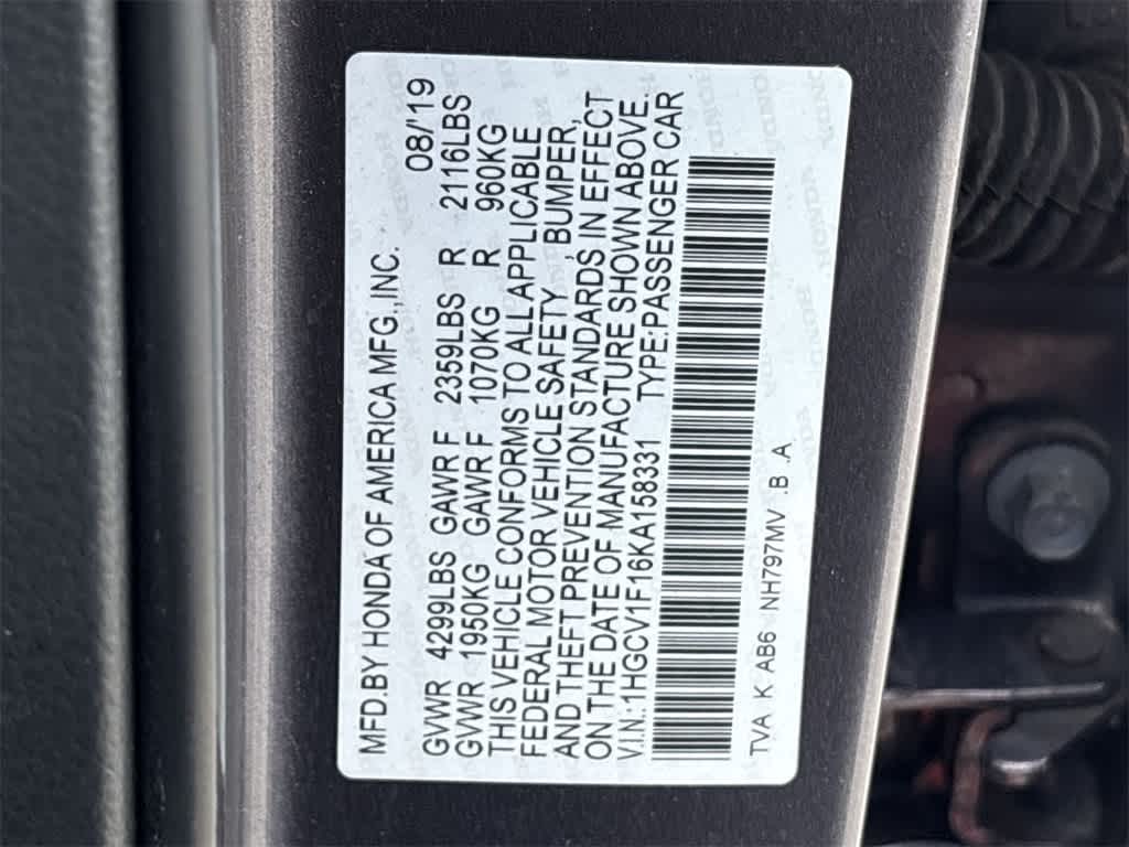 Thumbnail: 2019 Honda Accord - 28
