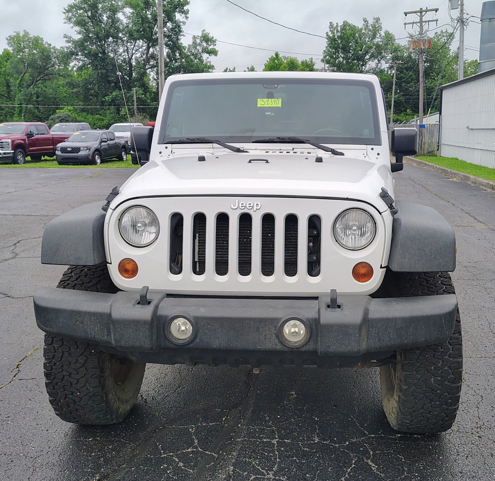 Used 2013 Jeep Wrangler Sport with VIN 1C4AJWAG0DL573646 for sale in Connersville, IN