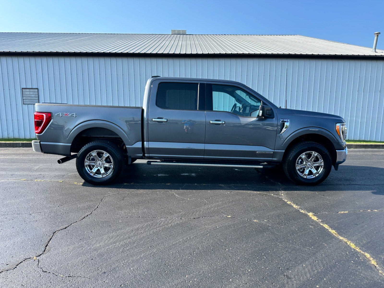 Used 2023 Ford F-150 XLT with VIN 1FTFW1ED2PFC49028 for sale in Connersville, IN