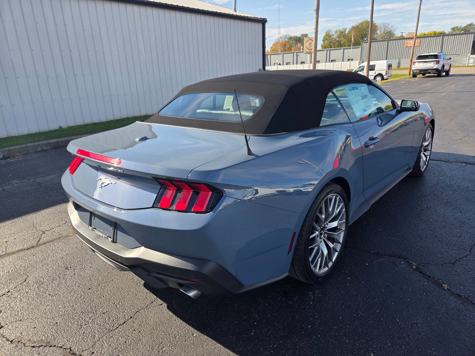 2026 Ford Mustang EcoBoost Premium Convertible photo 3