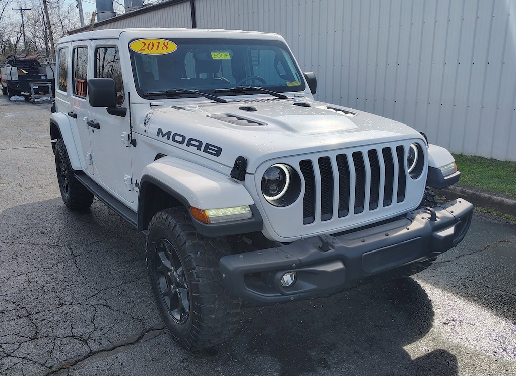 Used 2018 Jeep Wrangler Unlimited Moab SUV
