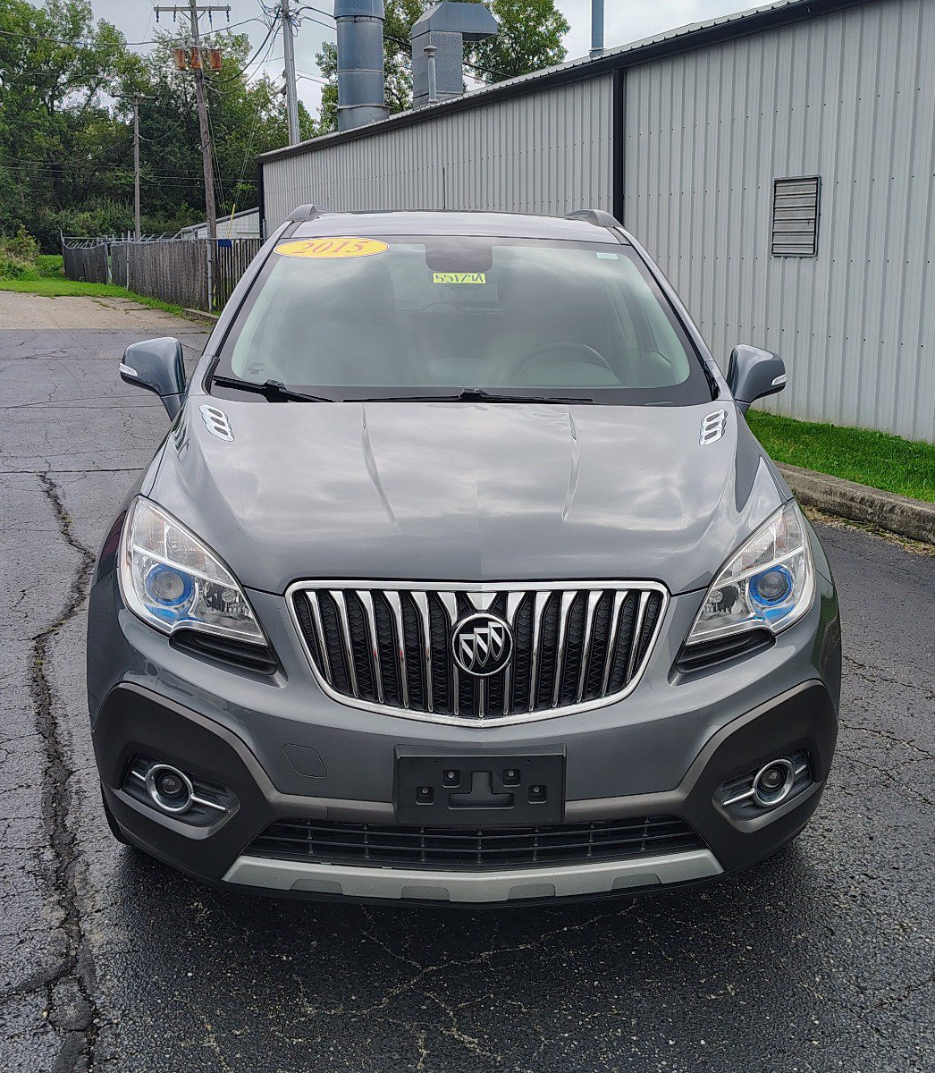 Used 2015 Buick Encore Convenience with VIN KL4CJFSB1FB106590 for sale in Connersville, IN