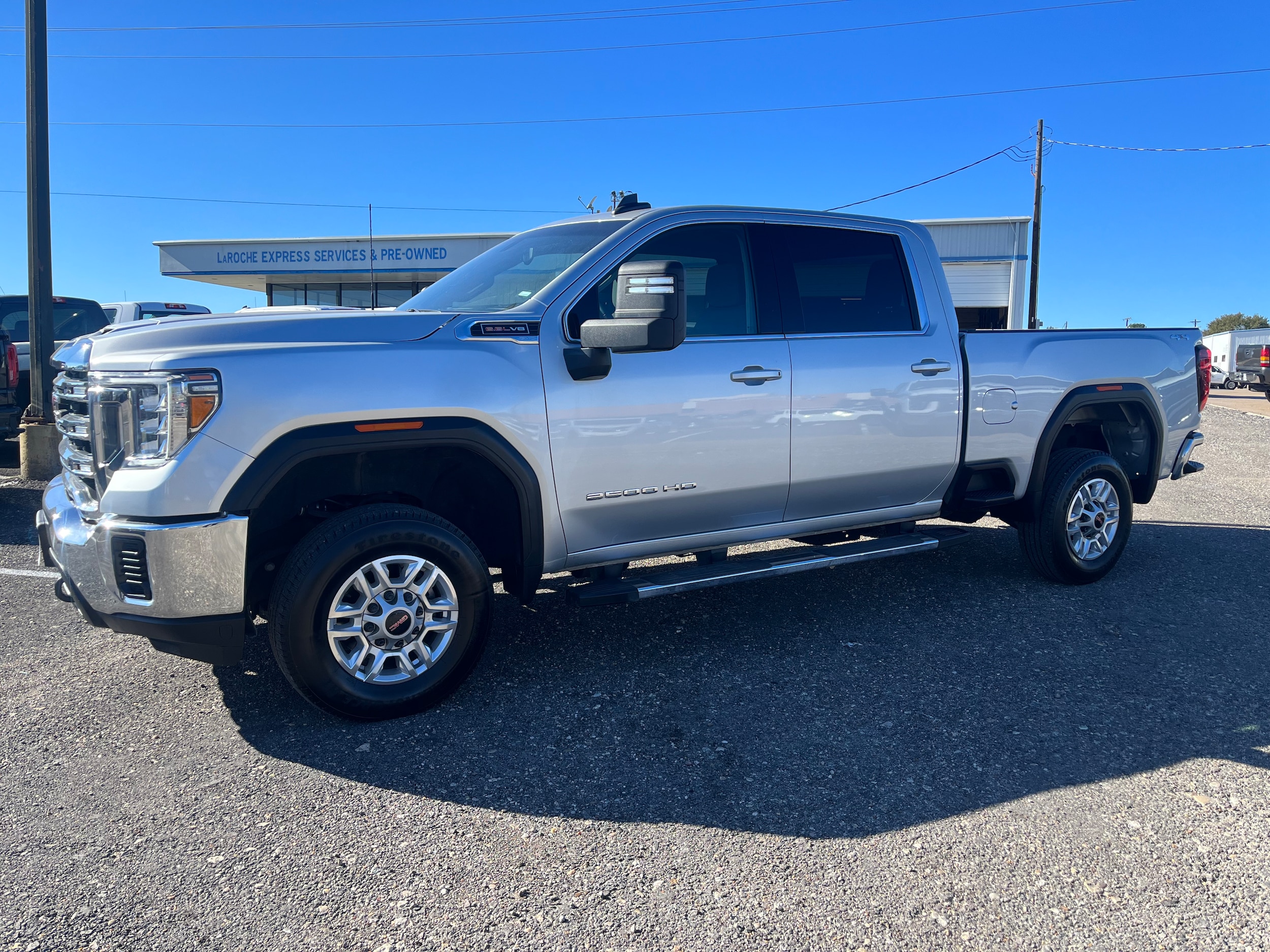 Used 2023 GMC Sierra 2500HD SLE with VIN 1GT49ME74PF205817 for sale in Brenham, TX