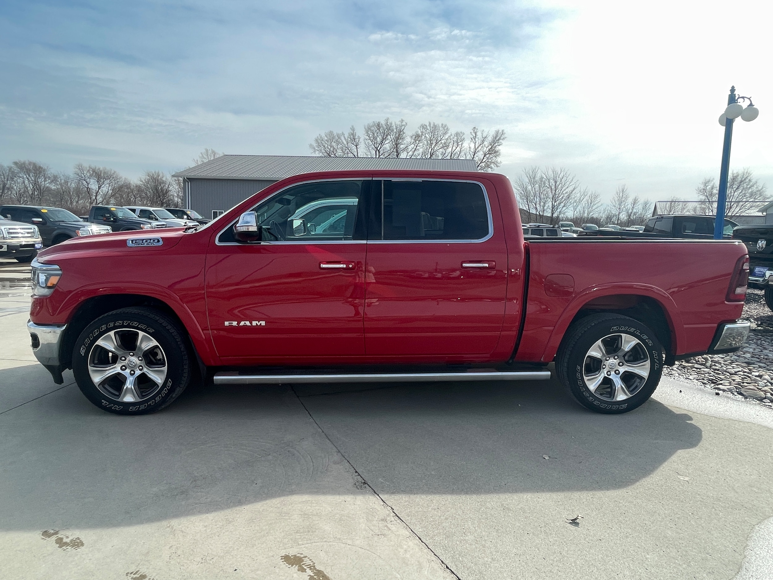 Used 2022 RAM Ram 1500 Pickup Laramie with VIN 1C6SRFJT3NN209566 for sale in Odebolt, IA