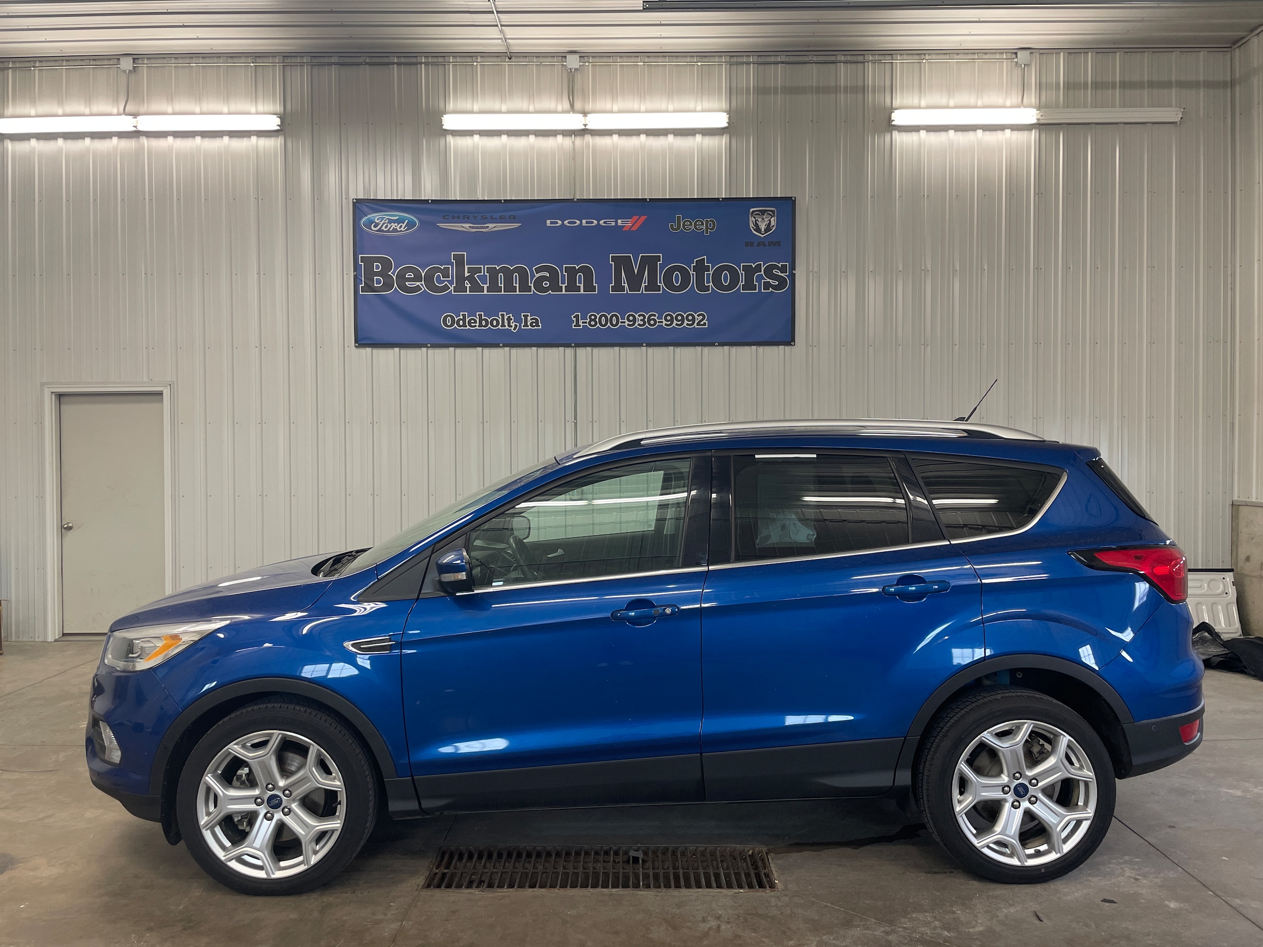 Used 2019 Ford Escape Titanium with VIN 1FMCU0J99KUC37320 for sale in Odebolt, IA