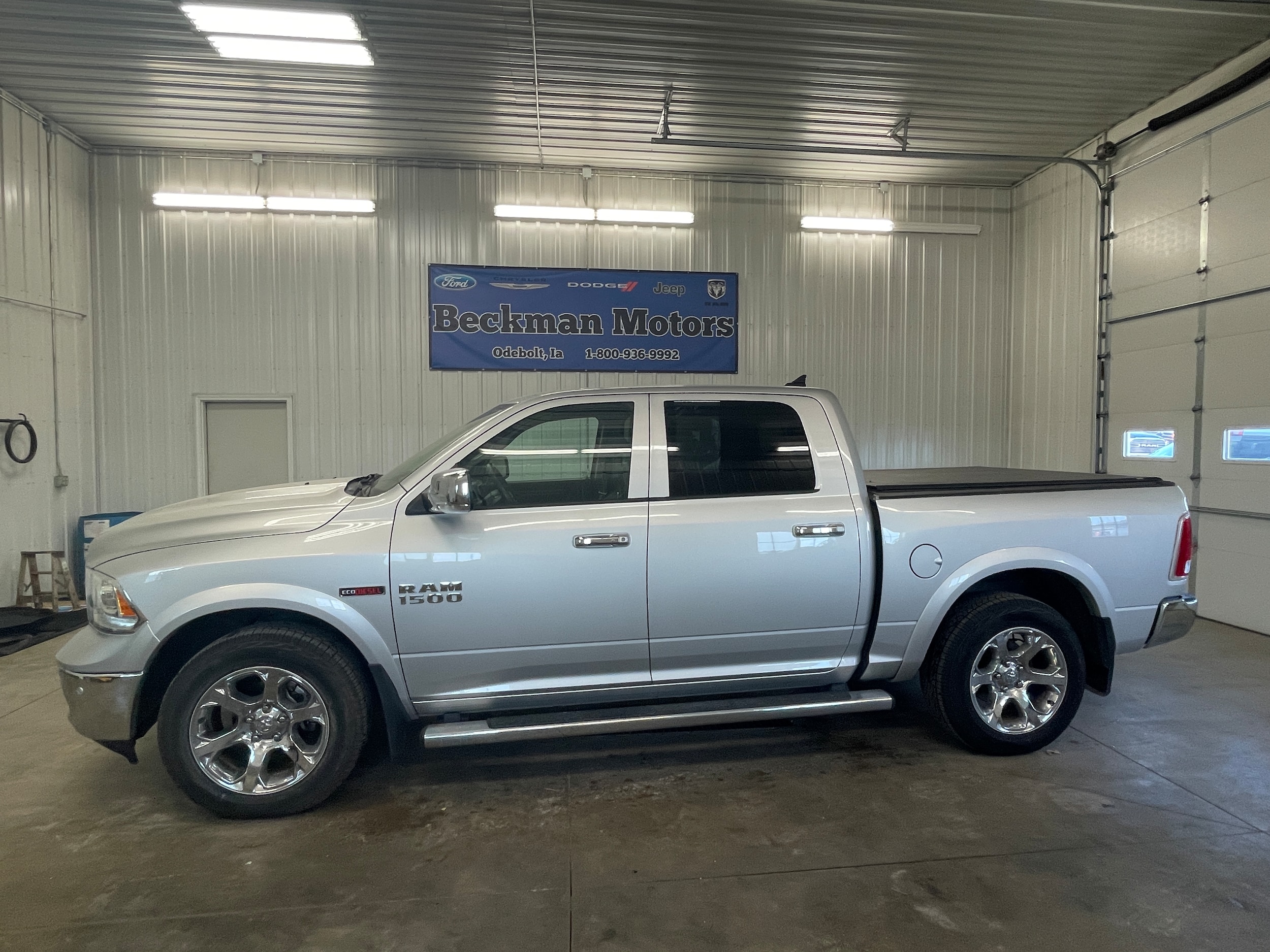 Used 2016 RAM Ram 1500 Pickup Laramie with VIN 1C6RR7NM0GS303609 for sale in Odebolt, IA