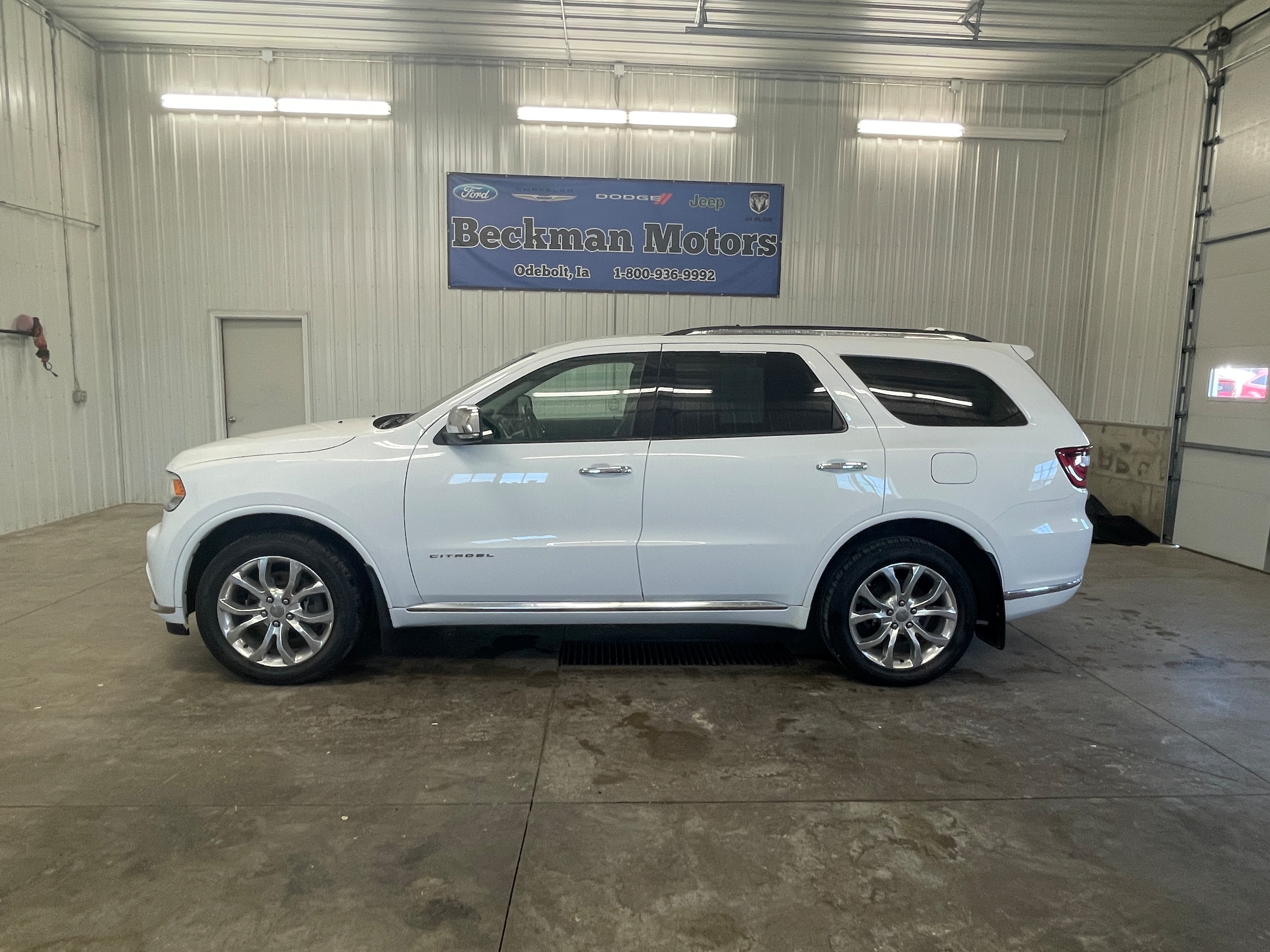 Used 2016 Dodge Durango Citadel with VIN 1C4RDJEG4GC485467 for sale in Odebolt, IA