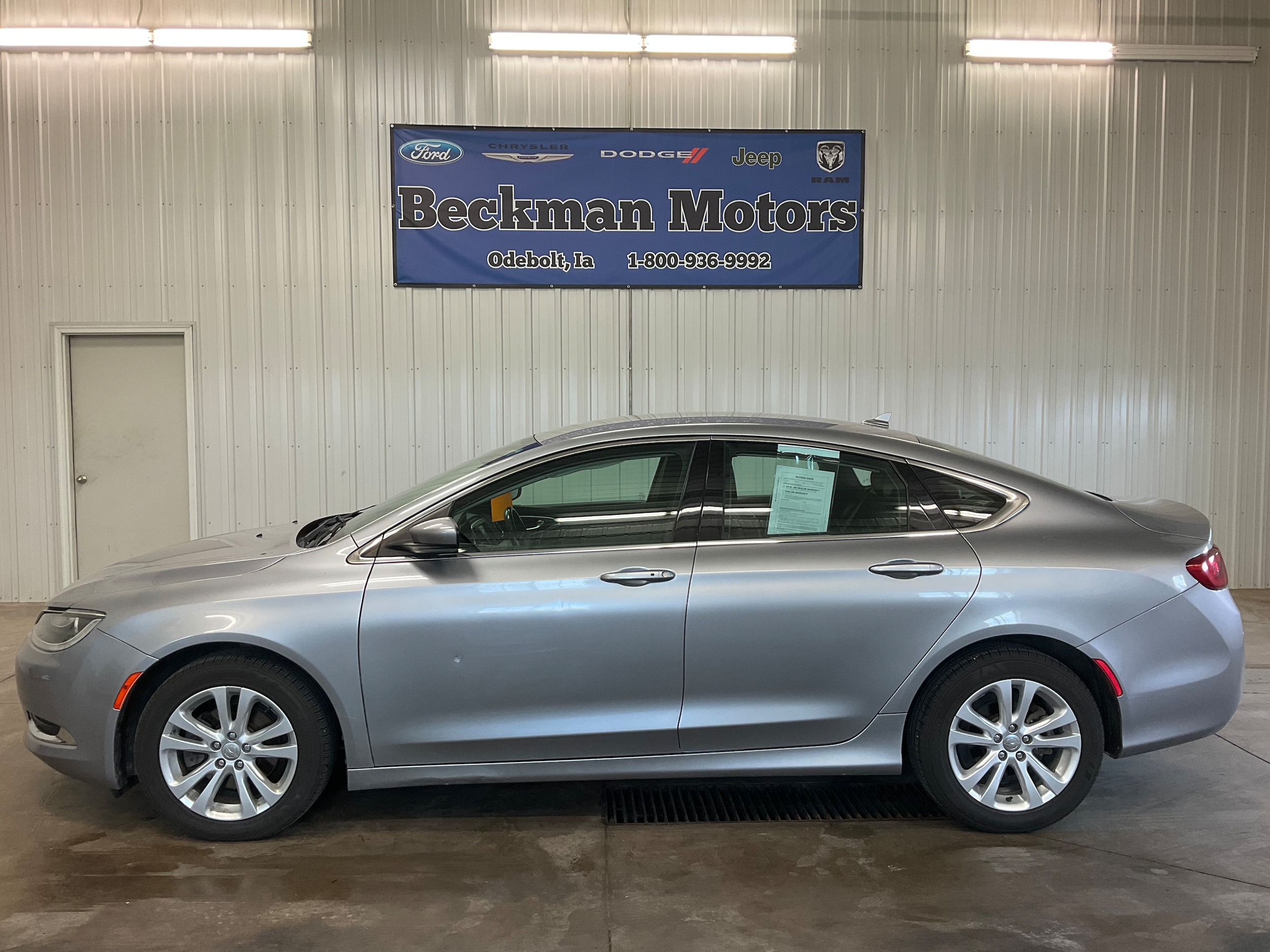 Used 2016 Chrysler 200 Limited with VIN 1C3CCCAB3GN186950 for sale in Odebolt, IA