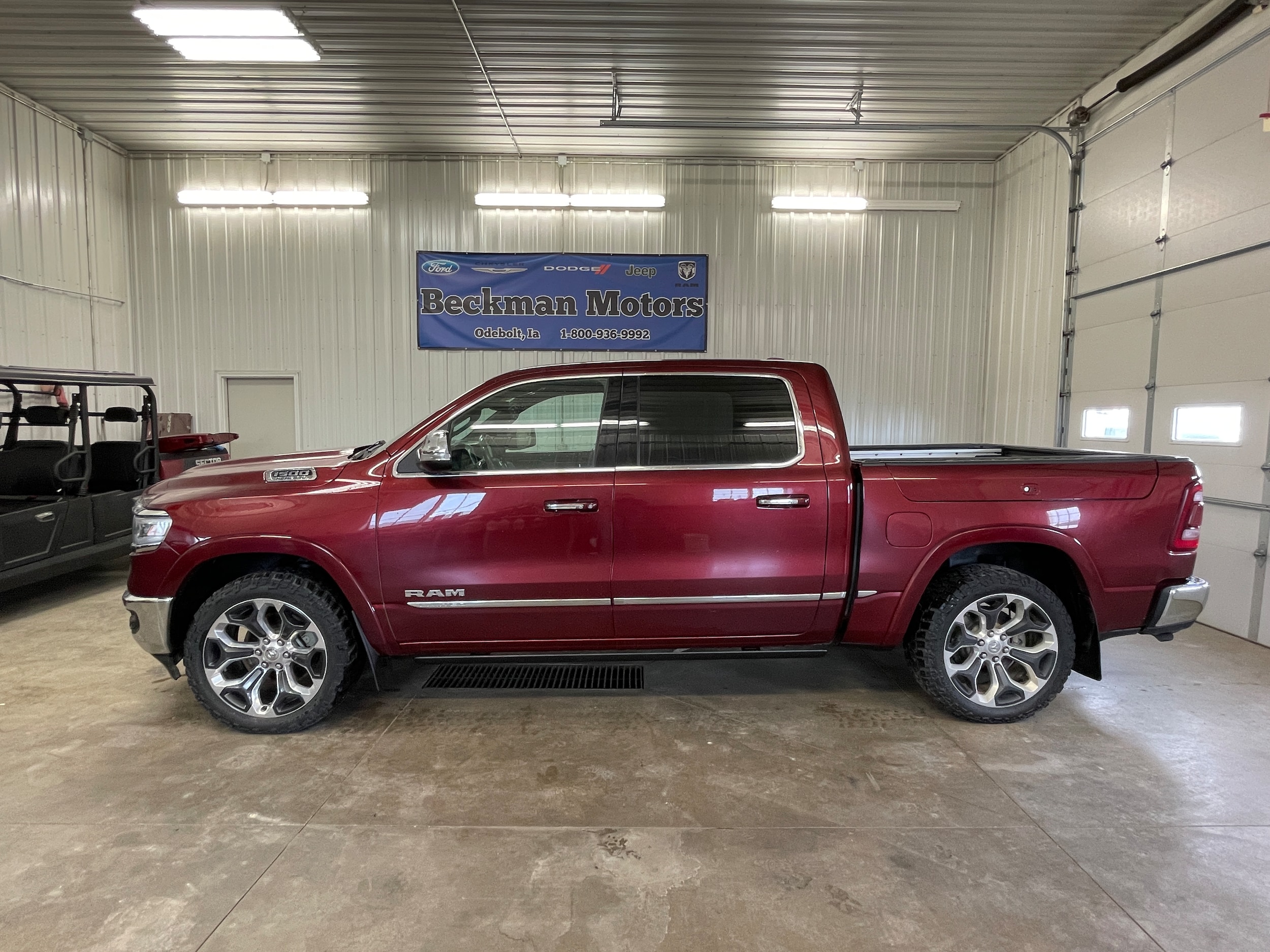 Used 2020 RAM Ram 1500 Pickup Limited with VIN 1C6SRFHT7LN341068 for sale in Odebolt, IA