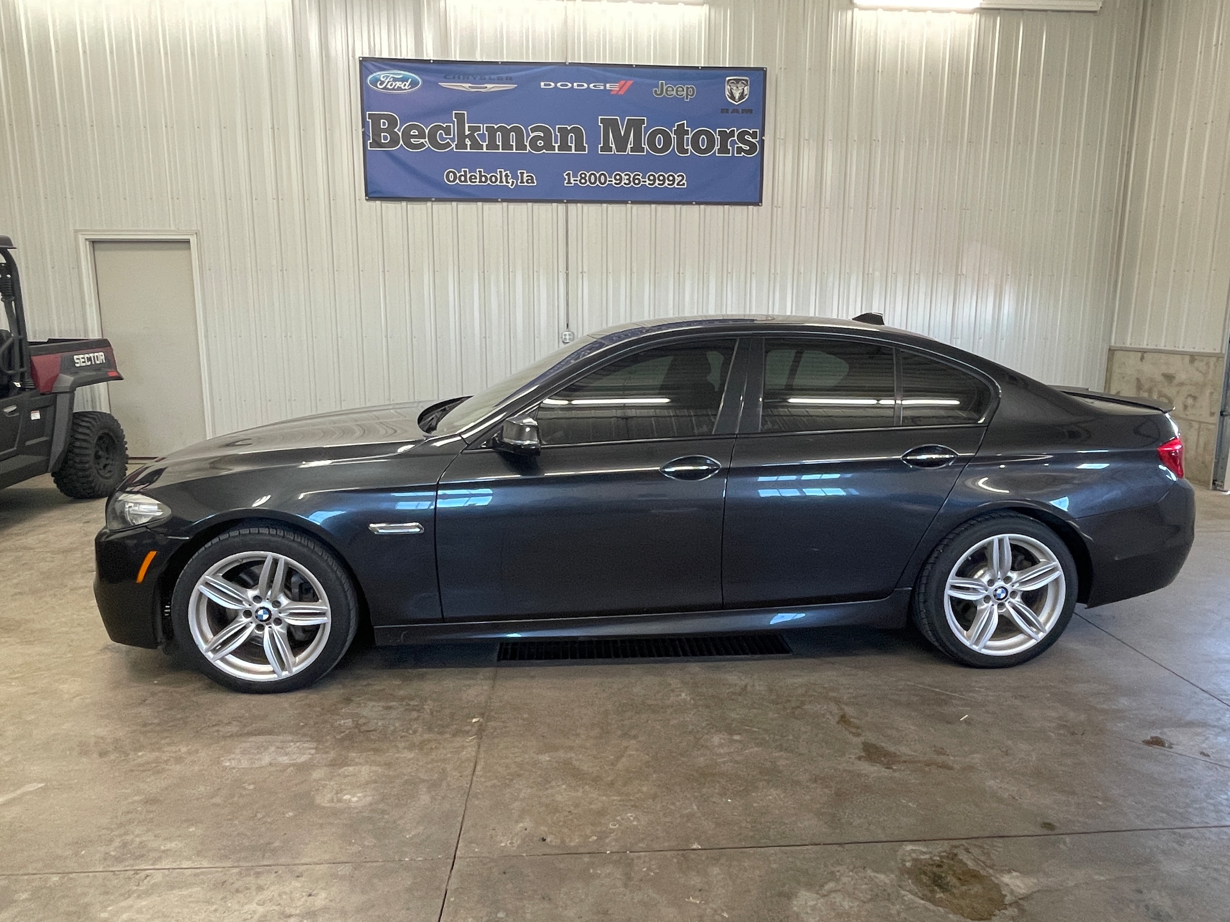 Used 2015 BMW 5 Series 535i with VIN WBA5B3C52FD545995 for sale in Odebolt, IA