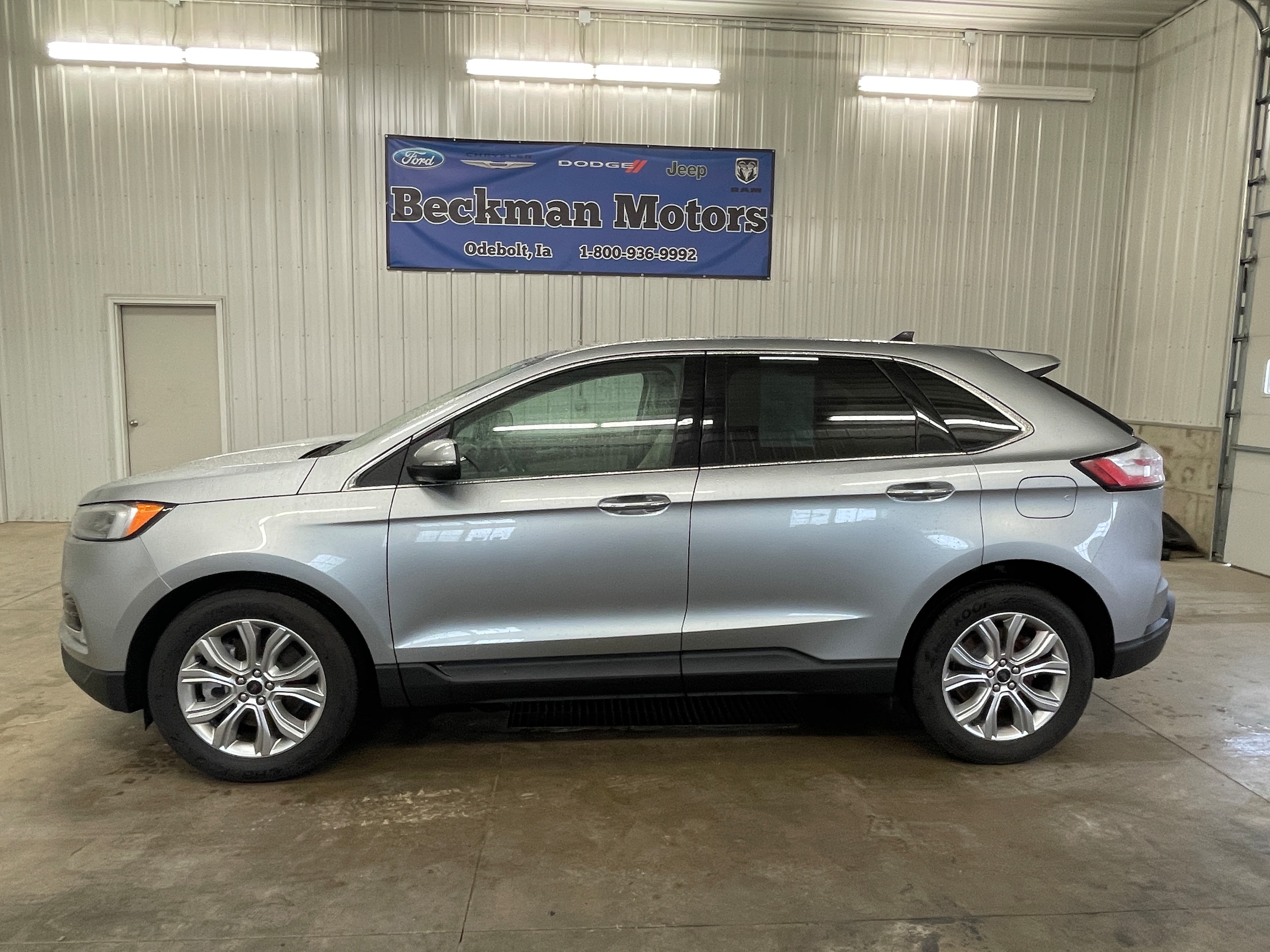 Used 2024 Ford Edge Titanium with VIN 2FMPK4K90RBA23247 for sale in Odebolt, IA