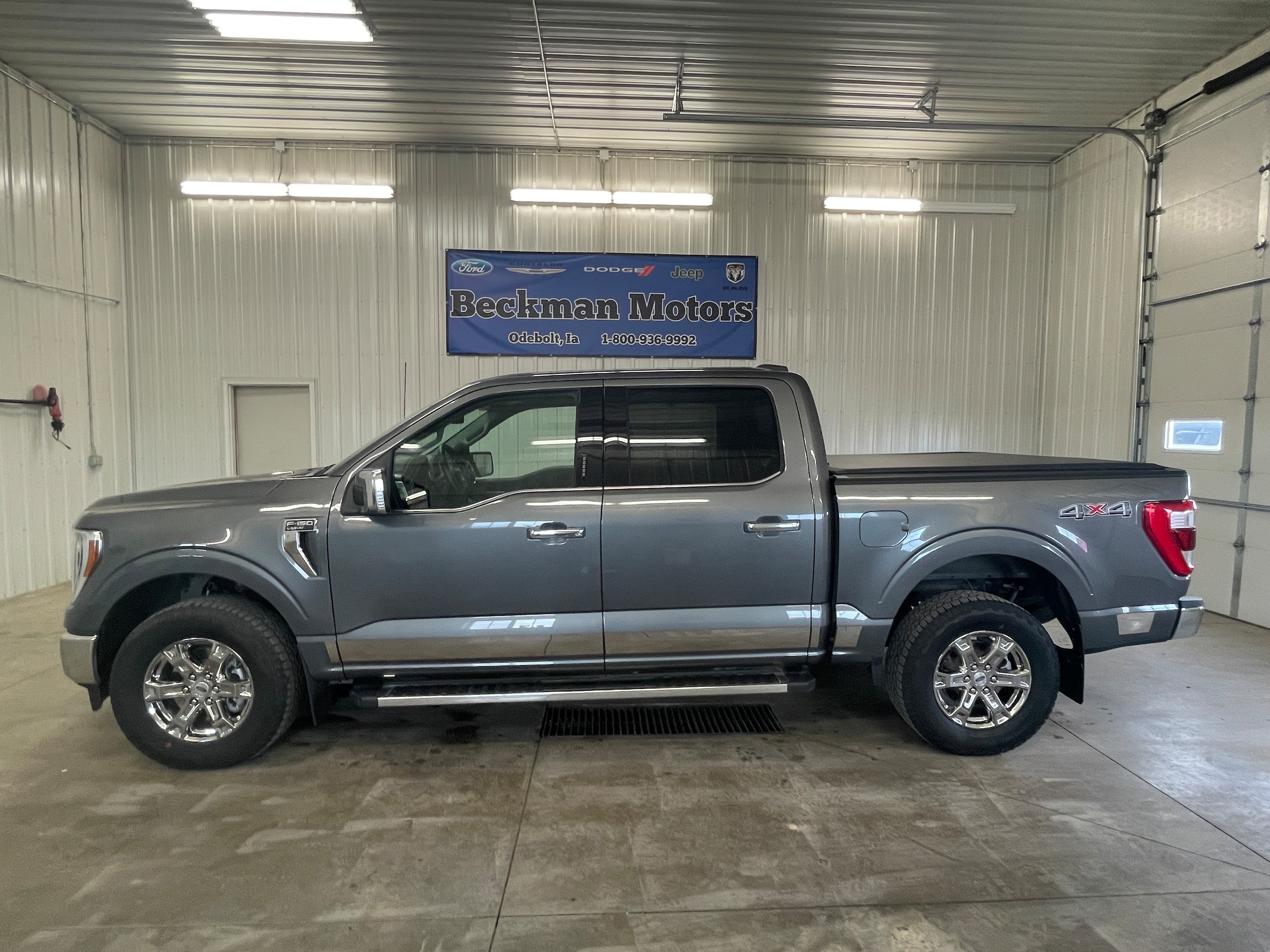 Used 2022 Ford F-150 Lariat with VIN 1FTEW1EP0NKE14696 for sale in Odebolt, IA