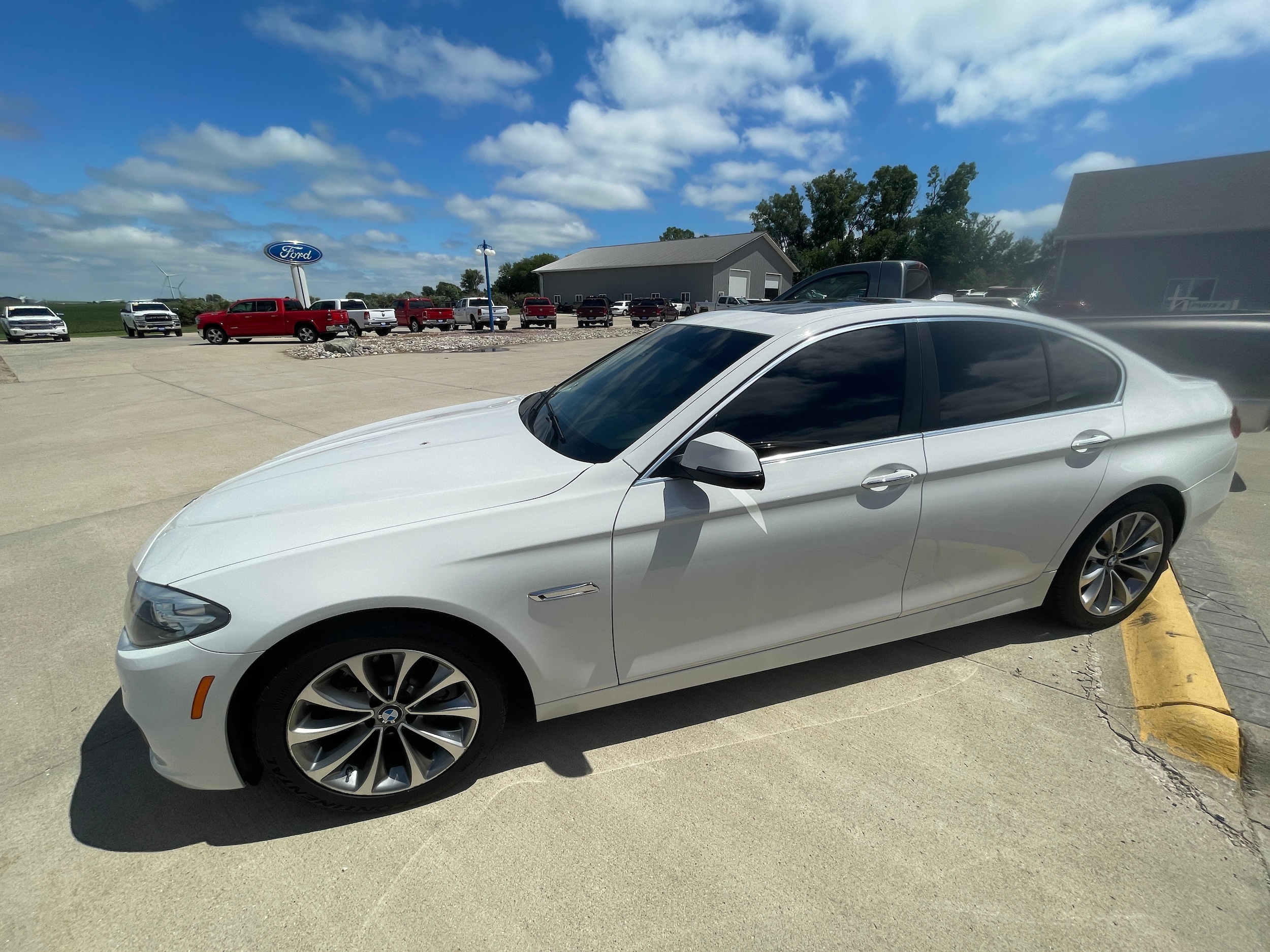 Used 2016 BMW 5 Series 528i with VIN WBA5A7C59GG147337 for sale in Odebolt, IA