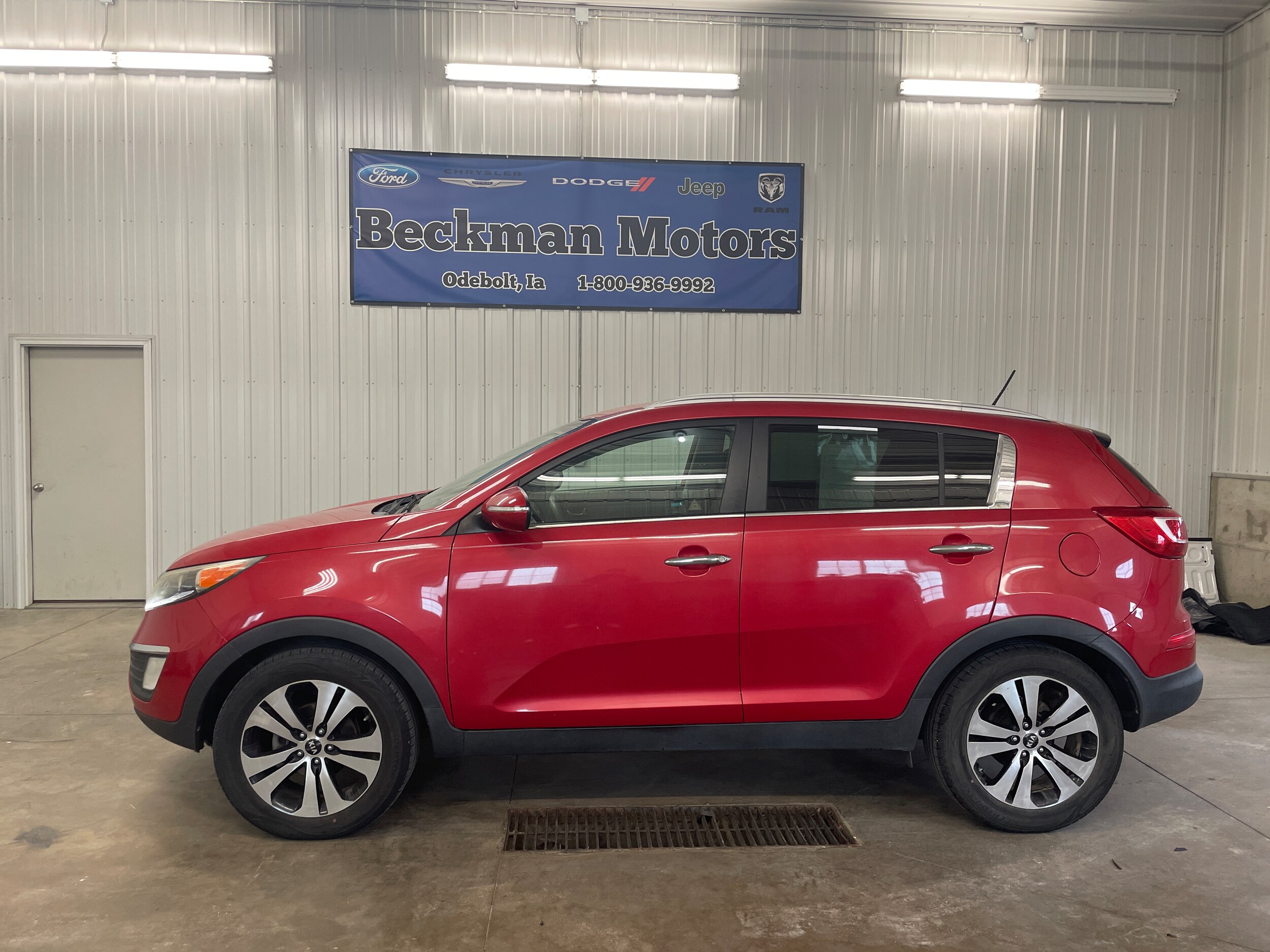 Used 2011 Kia Sportage EX with VIN KNDPC3A29B7019230 for sale in Odebolt, IA