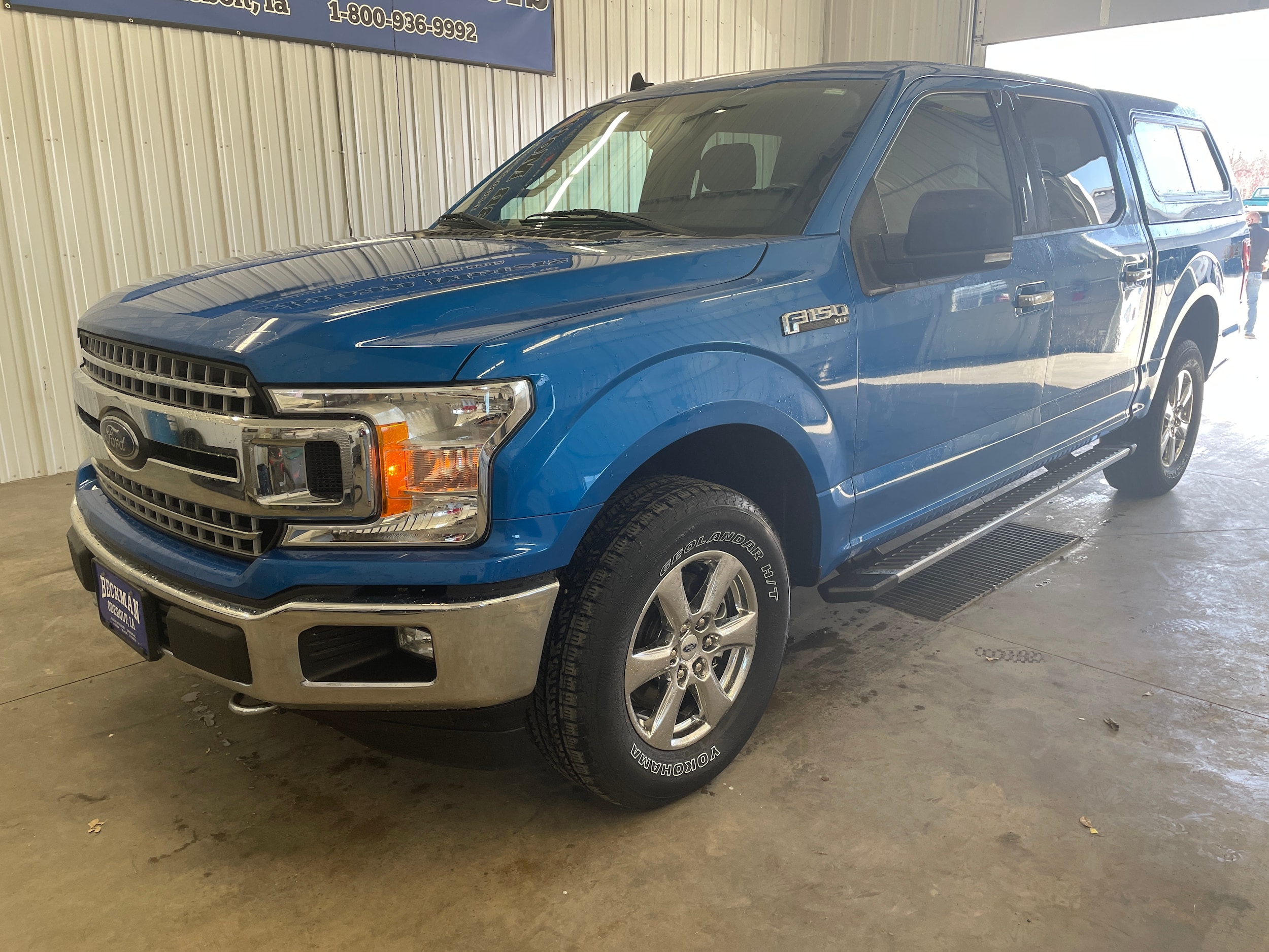 Used 2019 Ford F-150 XLT with VIN 1FTEW1E58KKC34716 for sale in Odebolt, IA