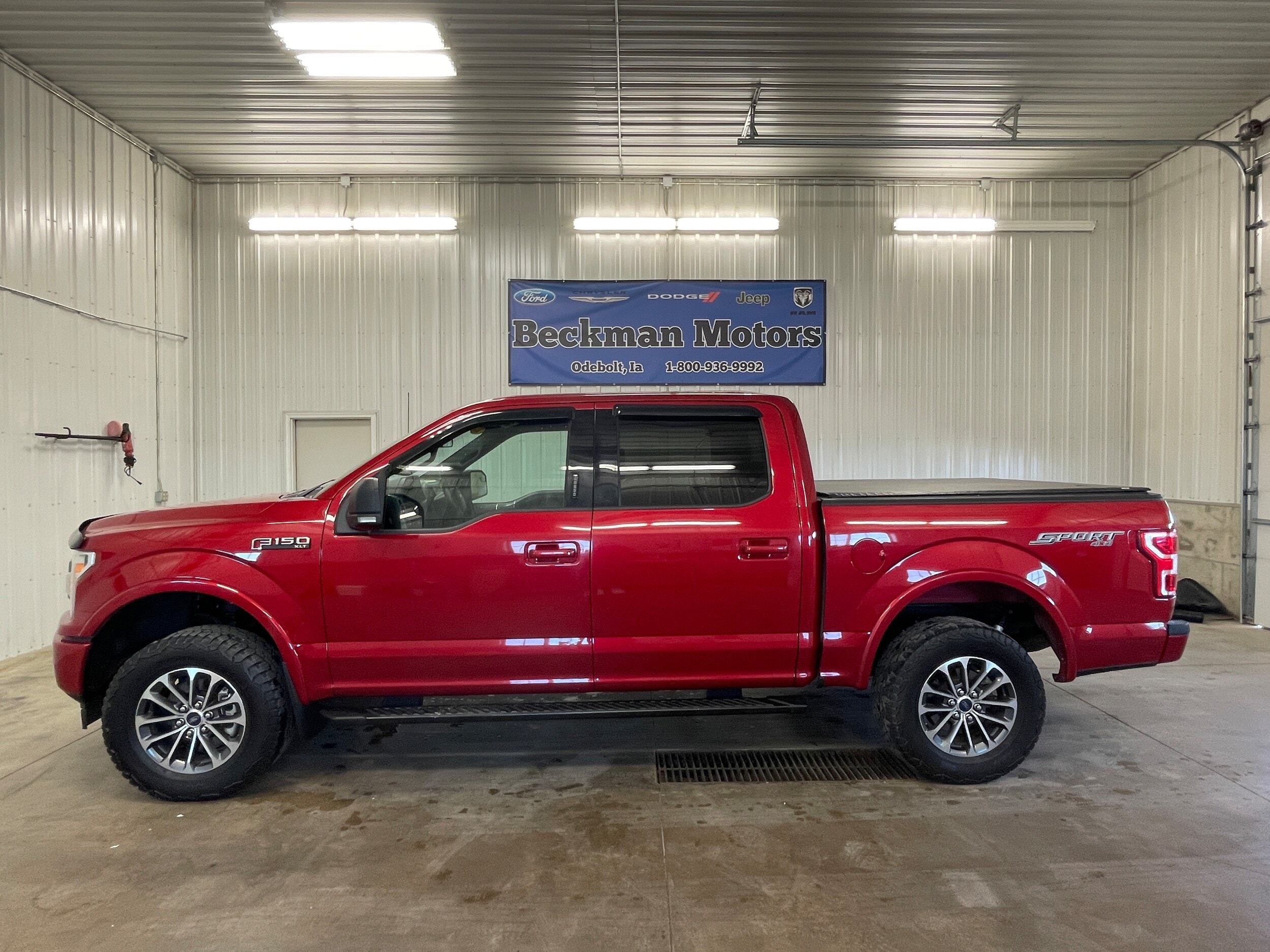 Used 2020 Ford F-150 XLT with VIN 1FTEW1E49LKD76453 for sale in Odebolt, IA