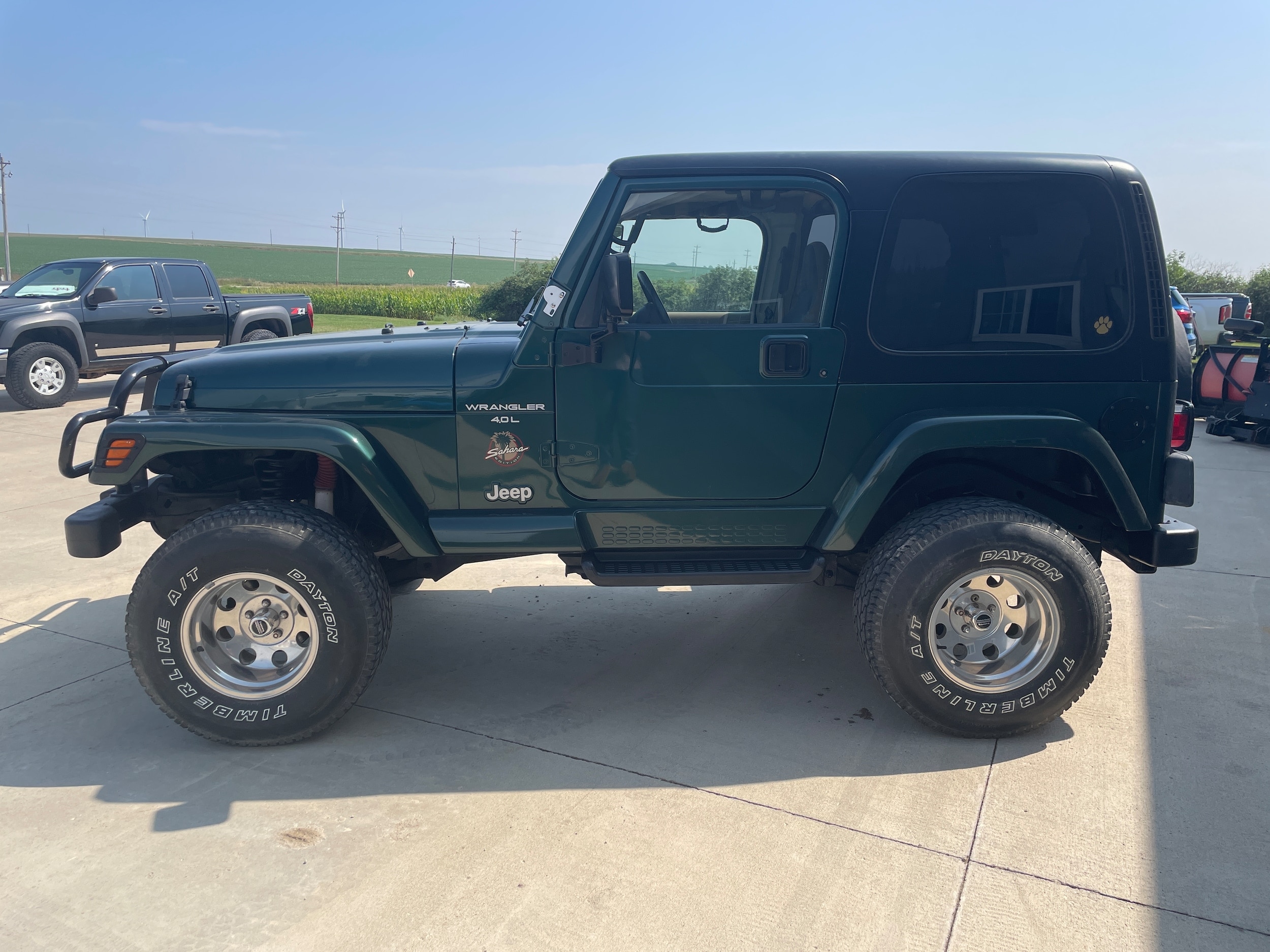 Used 1999 Jeep Wrangler SAHARA with VIN 1J4FY49S8XP432457 for sale in Odebolt, IA