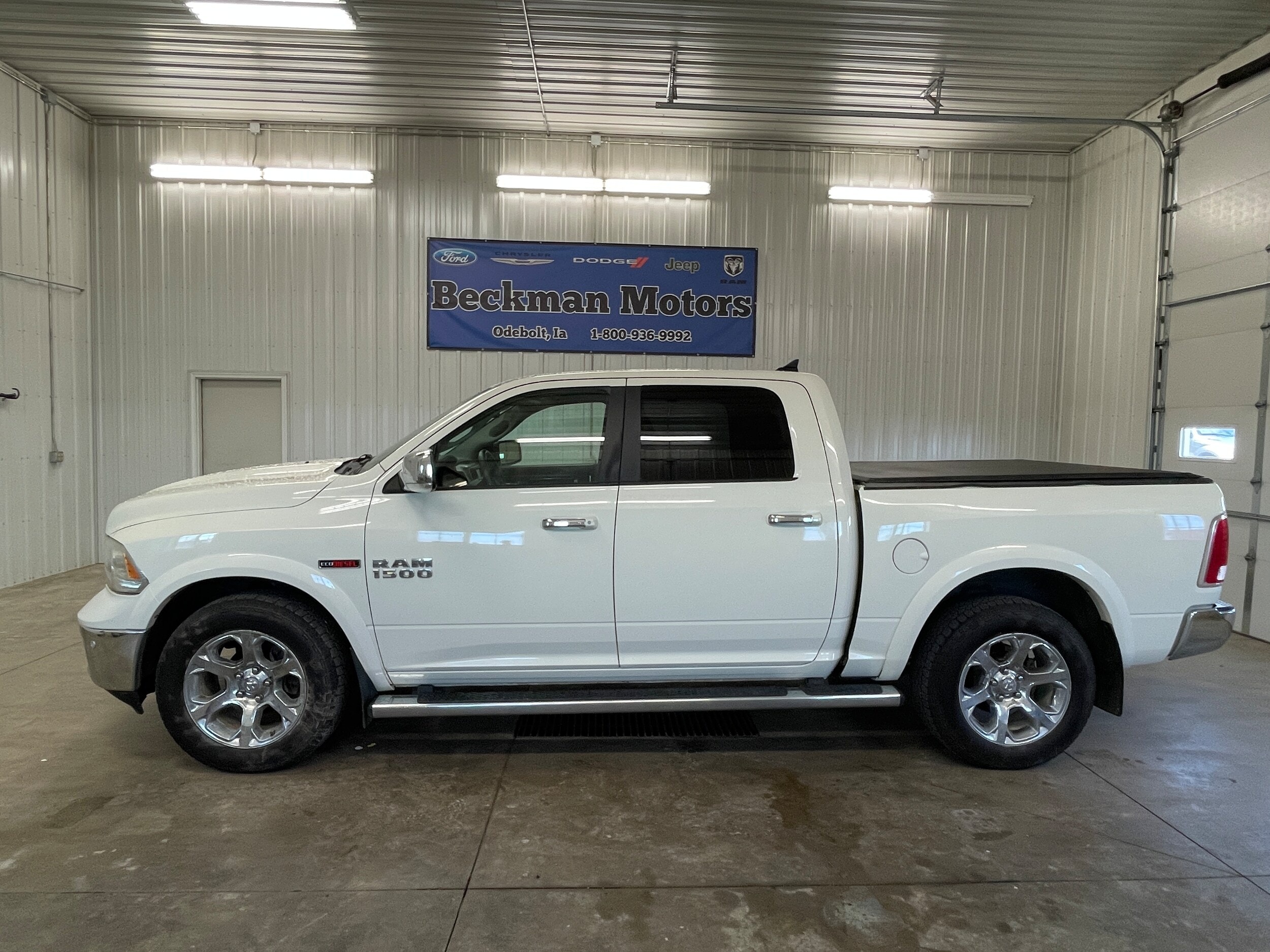 Used 2016 RAM Ram 1500 Pickup Laramie with VIN 1C6RR7NM0GS200951 for sale in Odebolt, IA
