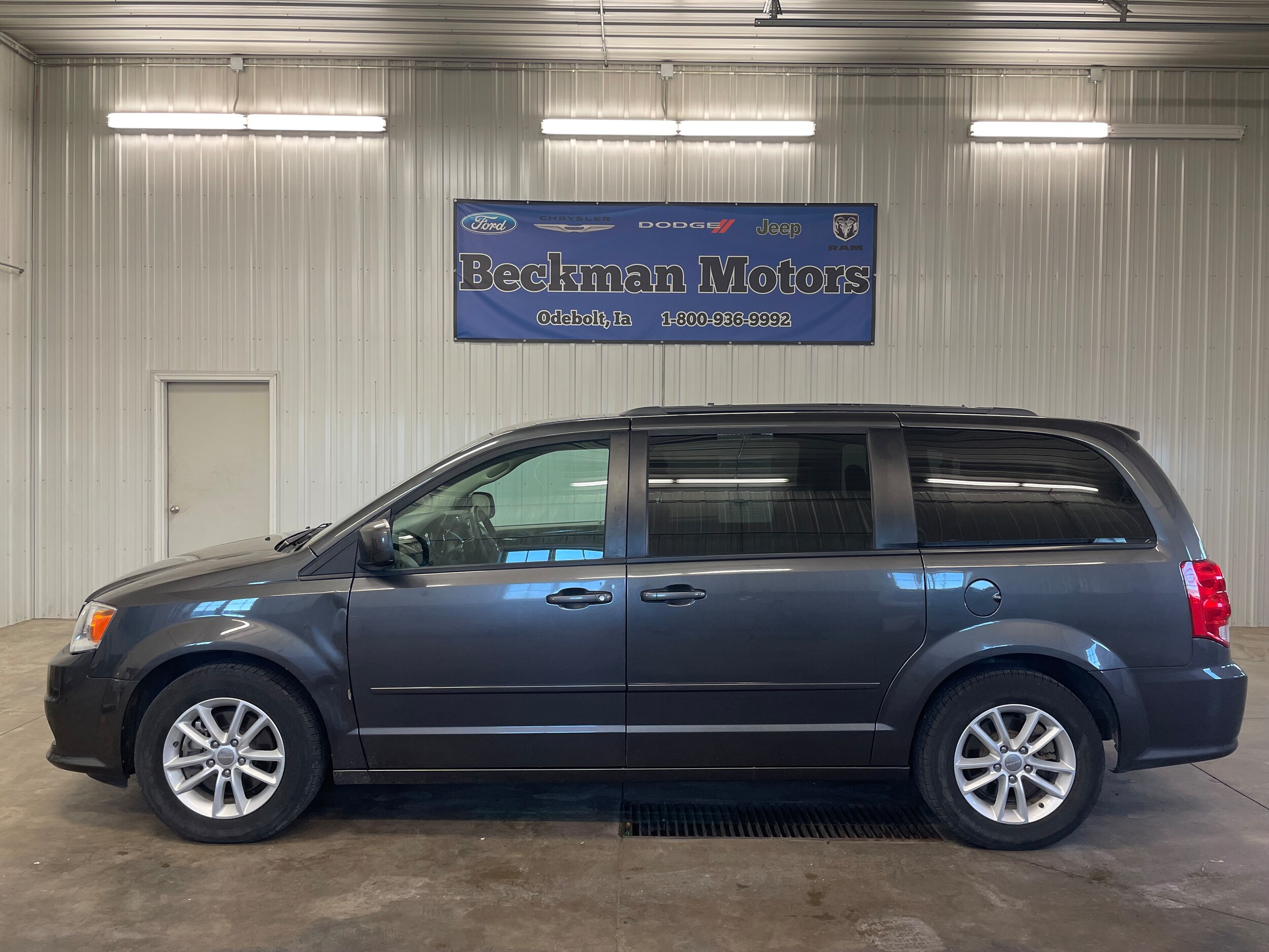 Used 2016 Dodge Grand Caravan SXT with VIN 2C4RDGCG3GR179616 for sale in Odebolt, IA
