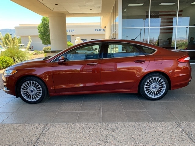 Used 2014 Ford Fusion Titanium with VIN 3FA6P0K92ER204801 for sale in Cottonwood, AZ